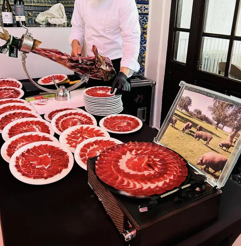 Animation culinaire en direct