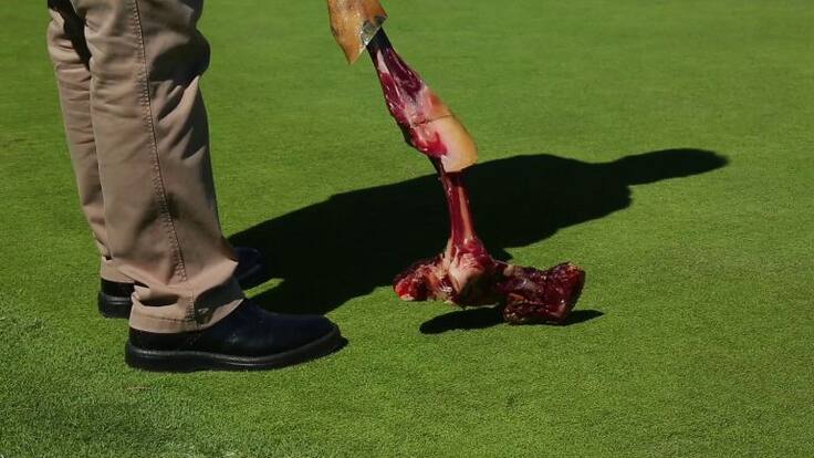jambon et golf