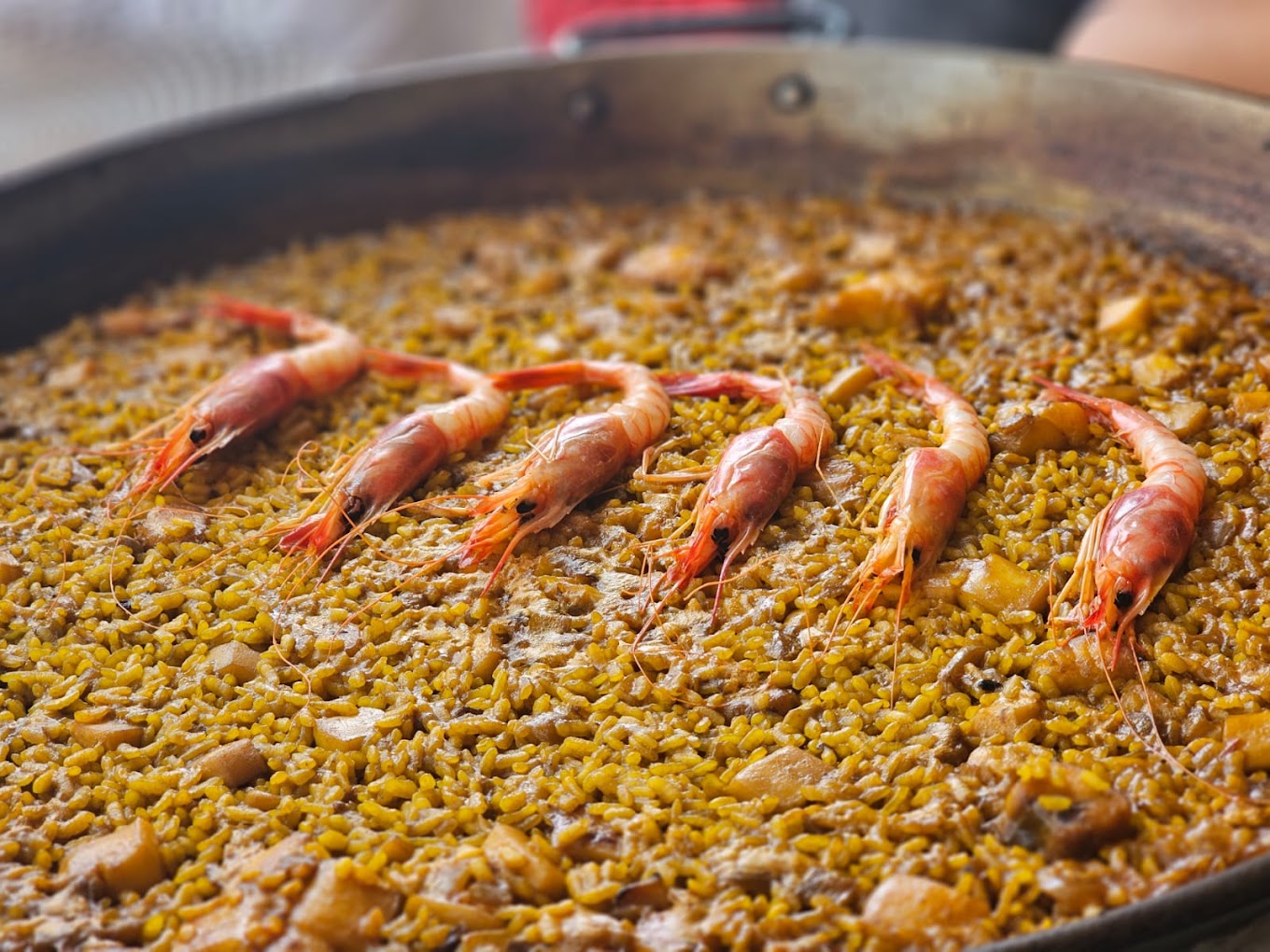 Animation paella gastronomique en show cooking à Paris