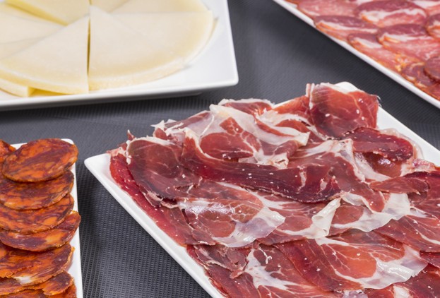 Charcuterie ibérique pour animation tapas