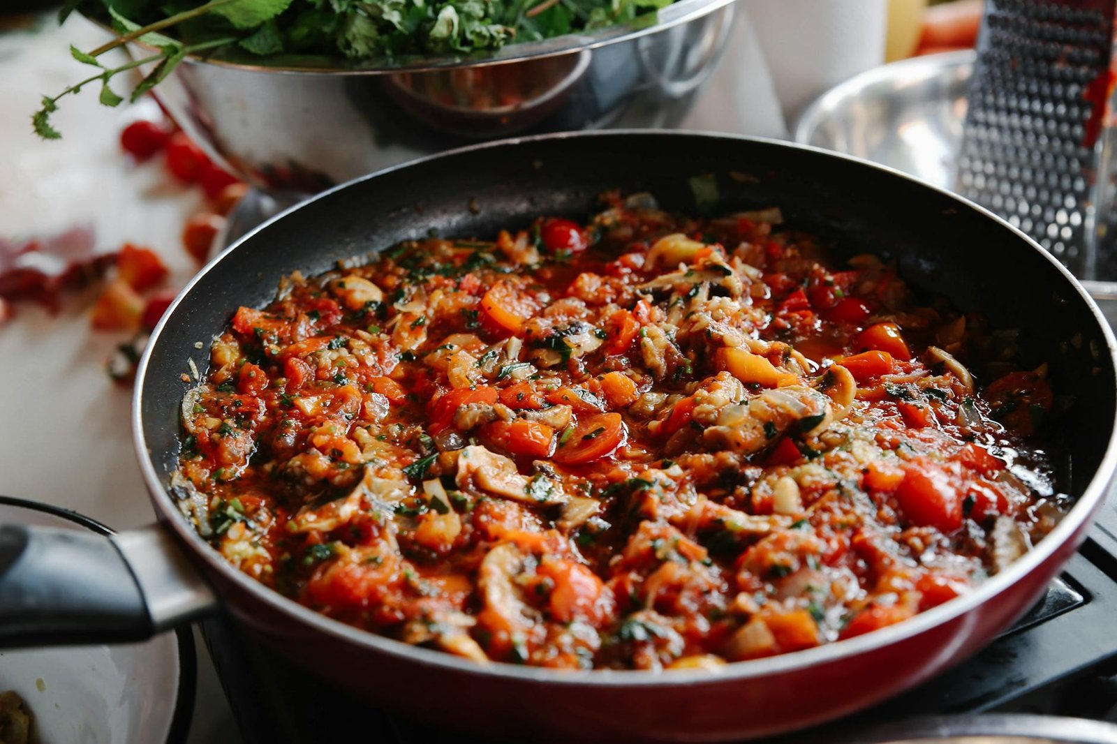 Sofrito de tomate concentré paprika doux base aromatique paella
